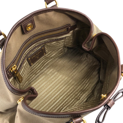 PRADA 標誌手袋 棕色 復古 7avgyx