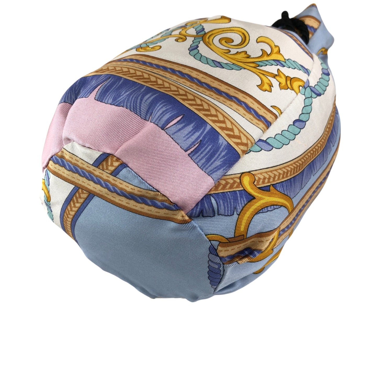 CELINE Starball Drawstring Handbag Blue Vintage cp3wry