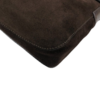 GUCCI Horse Bit Shoulder bag Brown Vintage gk8eeb