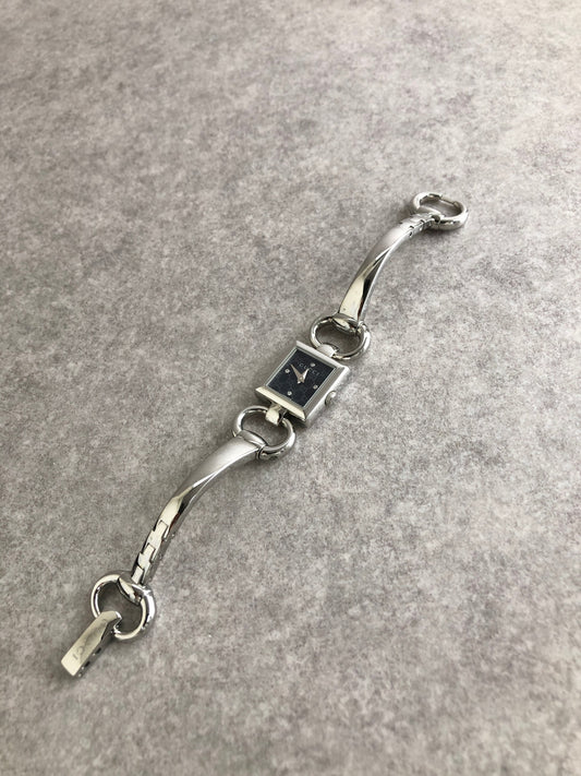 GUCCI Watch Silver Vintage 6rj66m