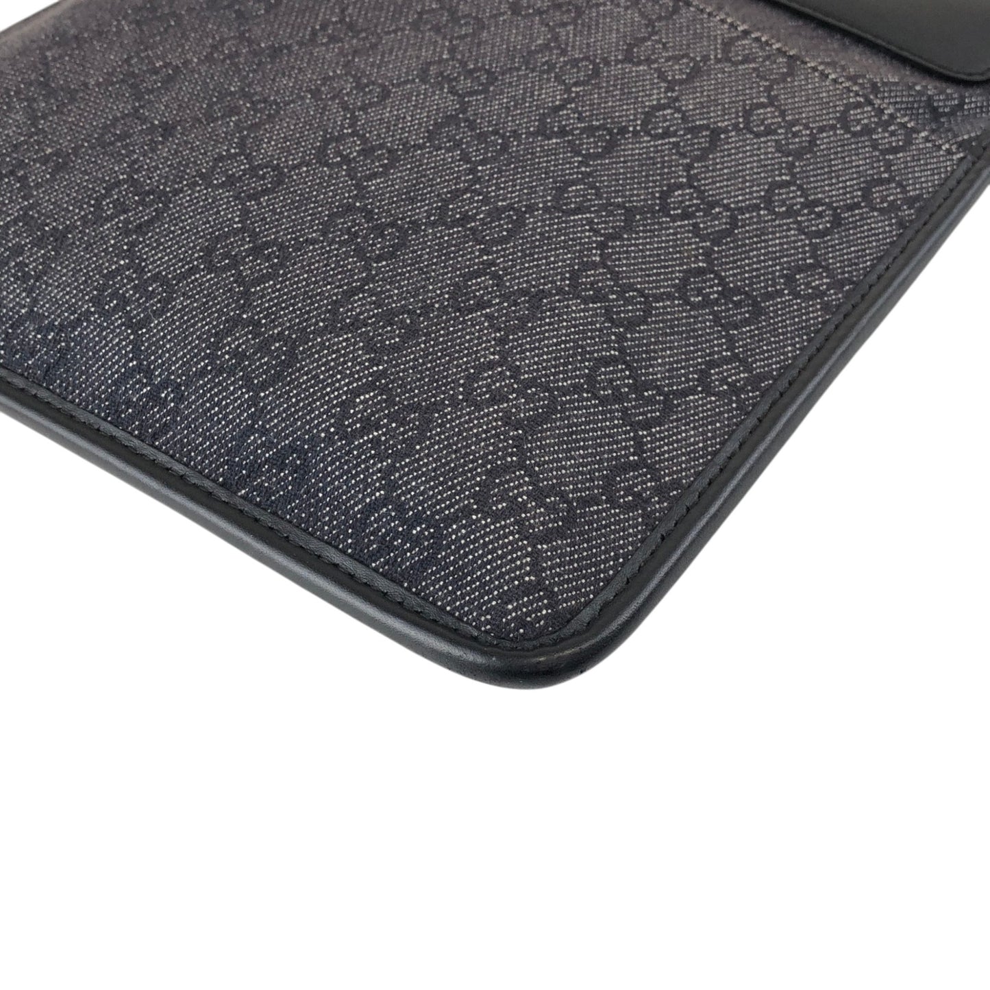 GUCCI GG Canvas Shoulder bag Black Vintage uzkpxi