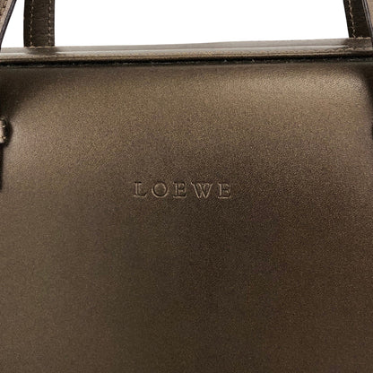 LOEWE Logo Totebag Brown Vintage 2jjh62