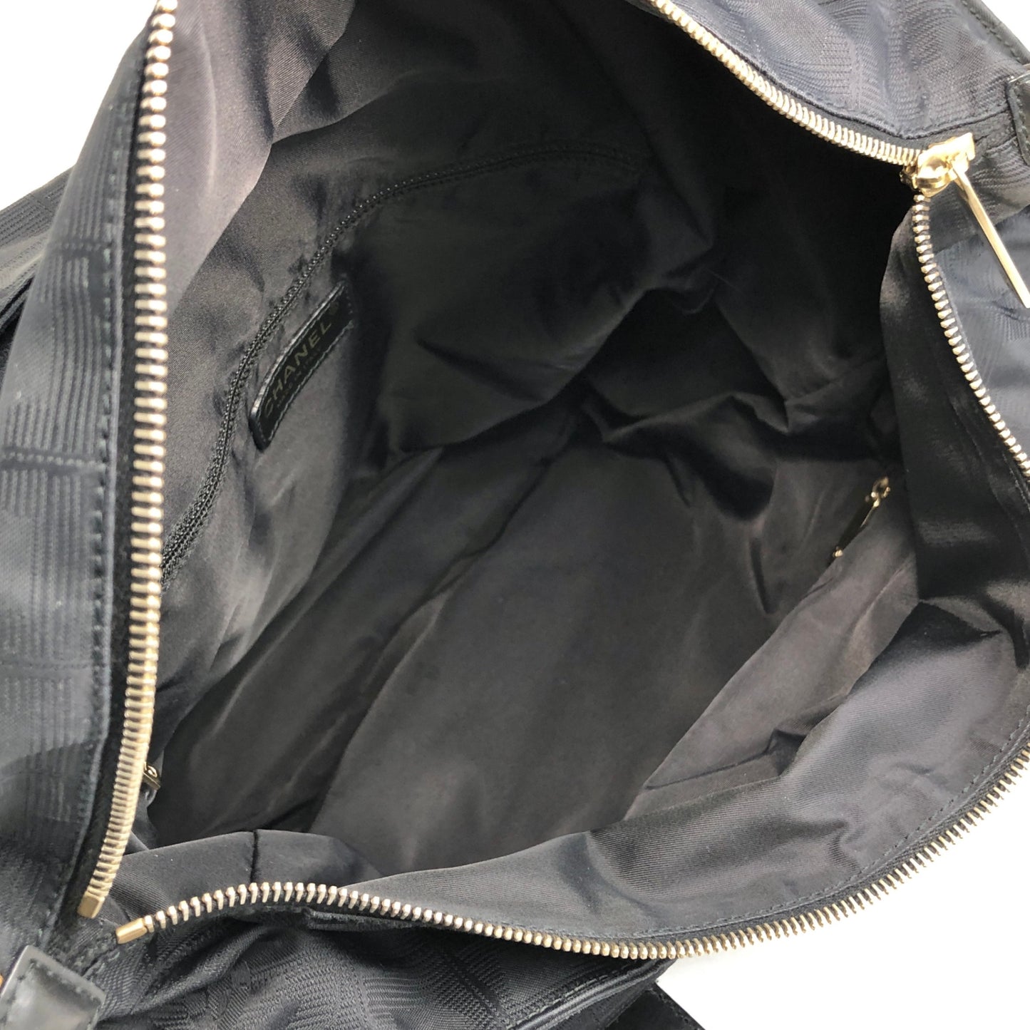 CHANEL New Travel Line Totebag Black Vintage v3jtbw