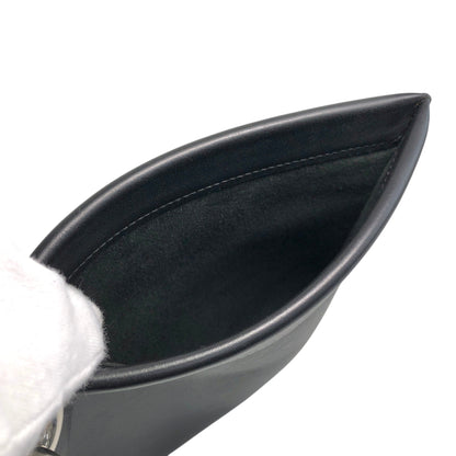 LOEWE Logo Embossed Pouch Black Vintage 2w2ru5