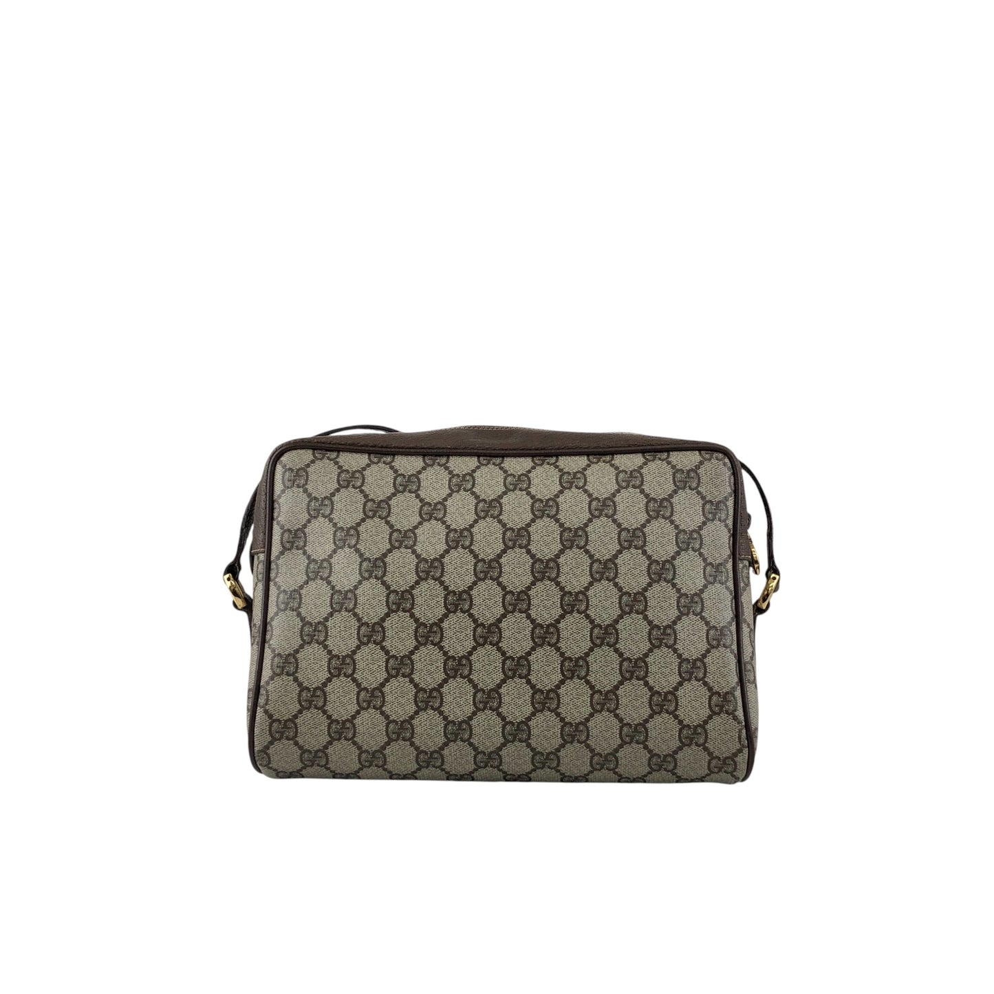 GUCCI GG Pattern Sherry Line Shoulder bag Brown Vintage ggwuxk