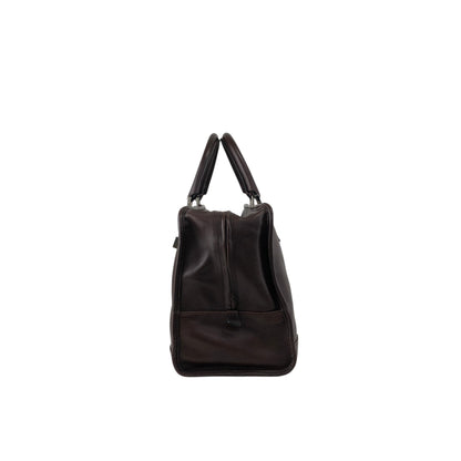 LOEWE Amazona36 Handbag Boston bag Brown Vintage a3rpfj