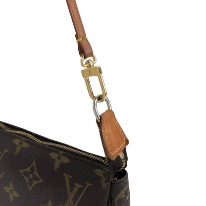 LOUIS VUITTON Monogram Shoulder bag Brown M51980 Vintage z7gkhx