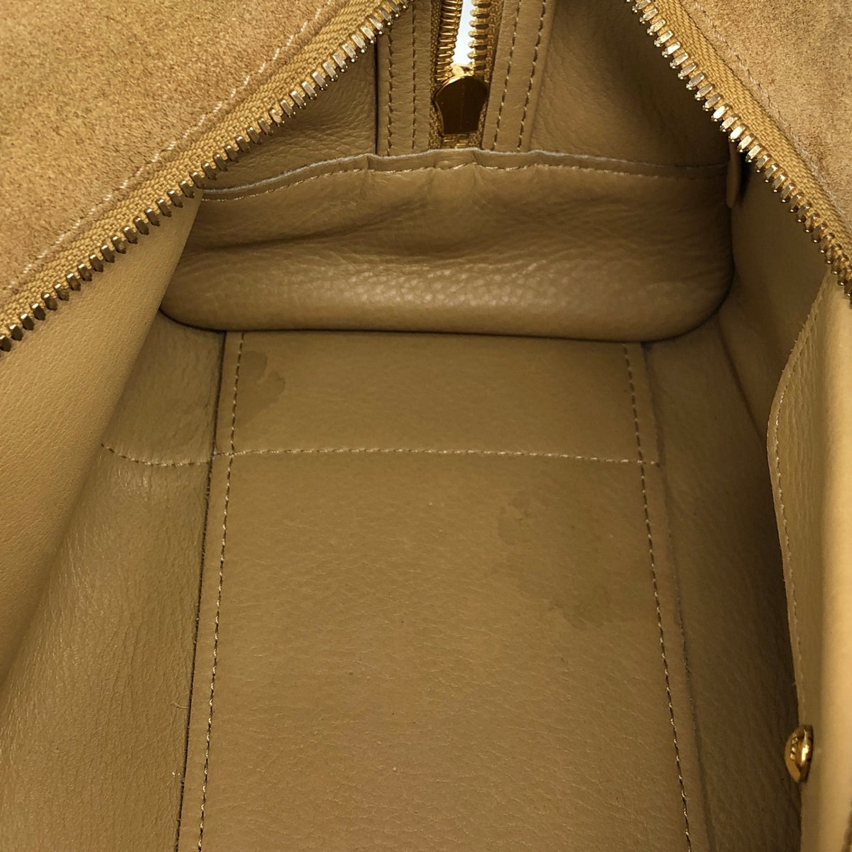 LOEWE Amazona28 Anagram Handbag Boston bag Beige Vintage gia6hg