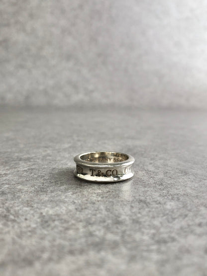 Tiffany & Co. SILVER925 Ring Silver Vintage khjub2