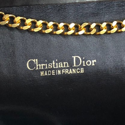 Christian Dior Trotter Chain Shoulder bag Brown Vintage vtj724