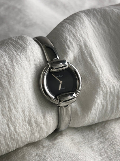GUCCI Quartz Watch Silver 1400L Vintage dwxiyn