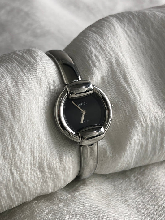 GUCCI Quartz Watch Silver 1400L Vintage dwxiyn