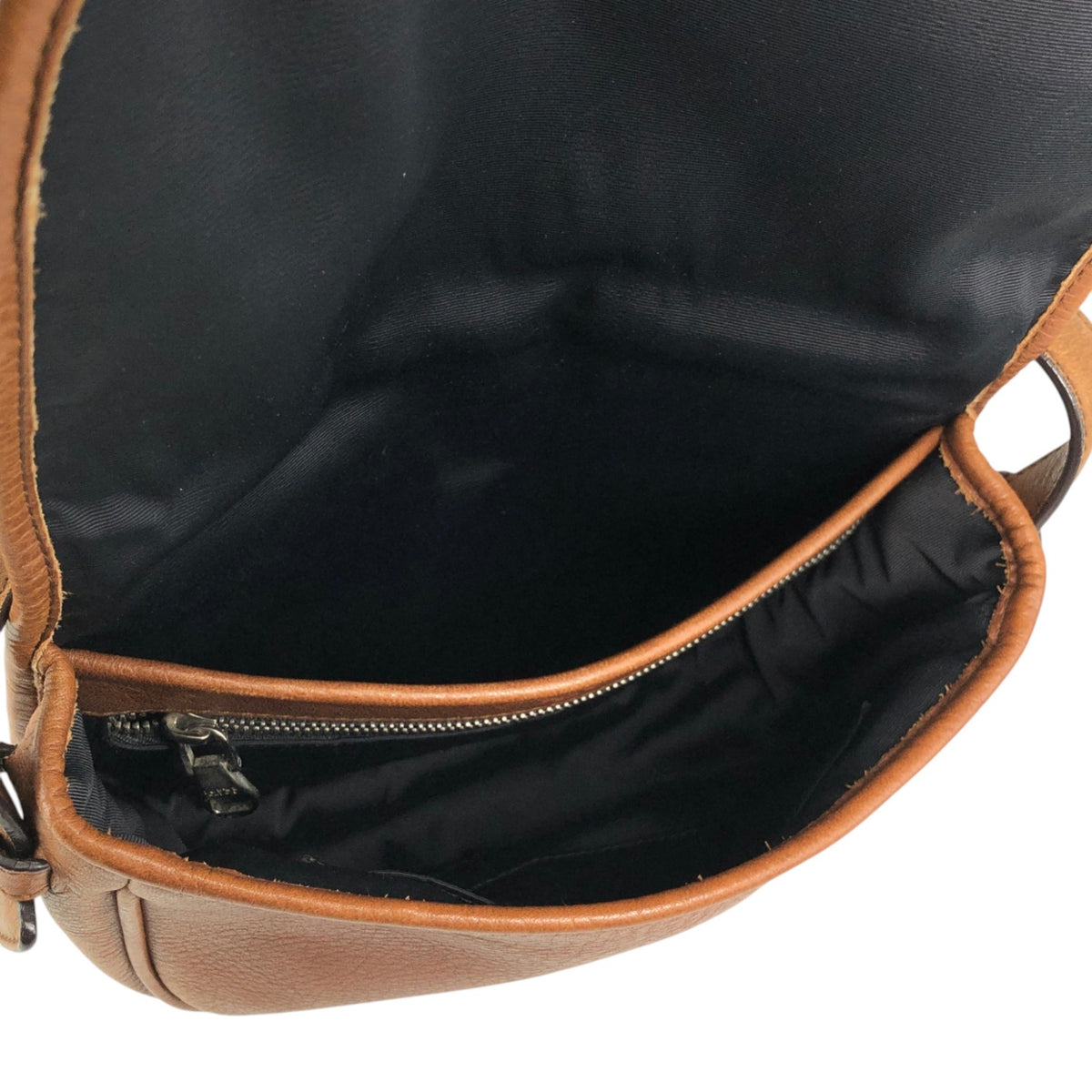 LOEWE Logo Embossed Shoulder bag Brown Vintage 6n4xku