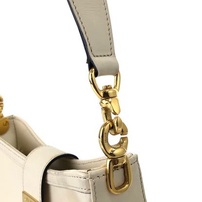 CELINE Gancini Shoulder bag Beige Vintage xc33k4