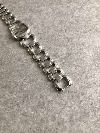 GUCCI Watch Silver Vintage 3xed2i