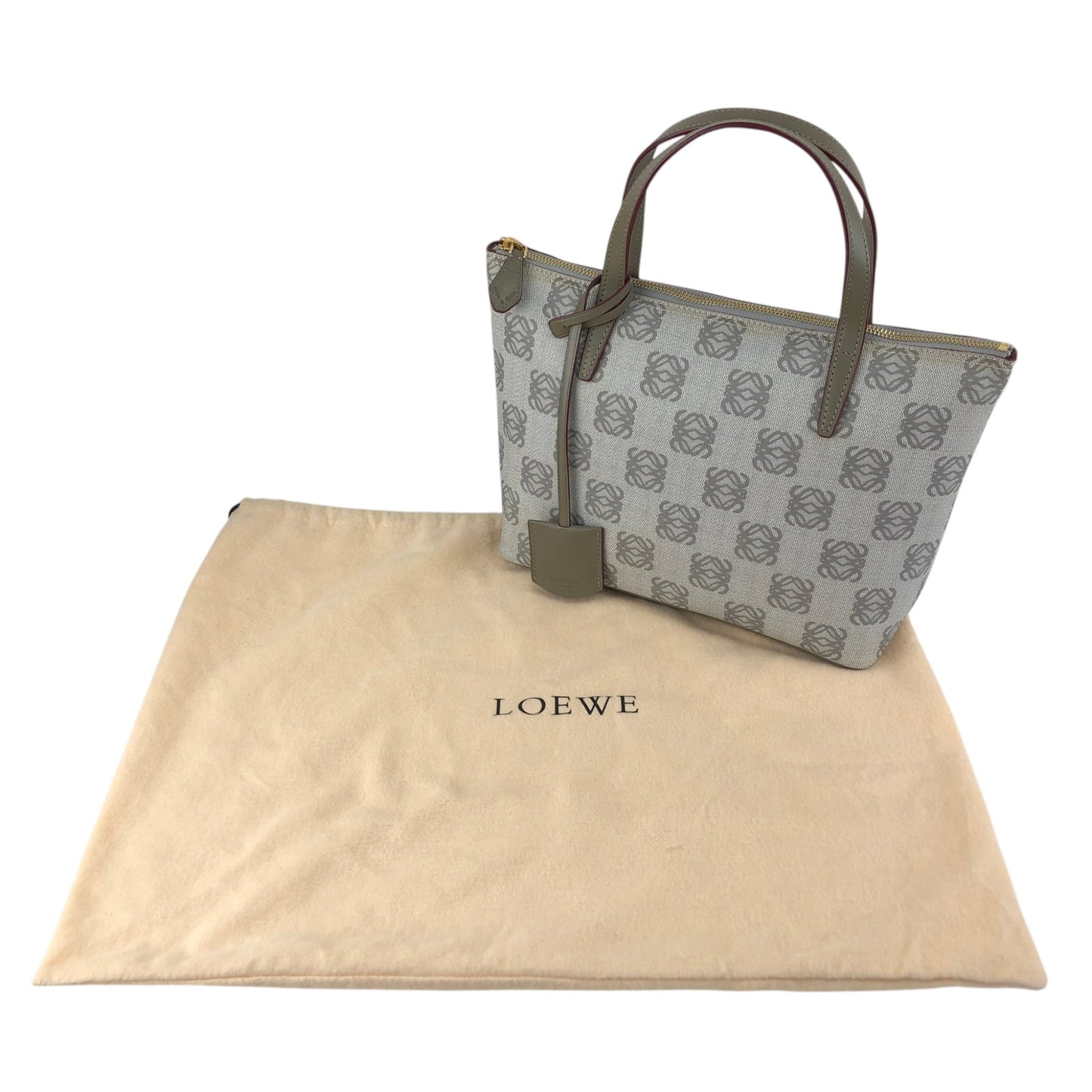 LOEWE Anagram Totebag Gray Vintage n4c8vp