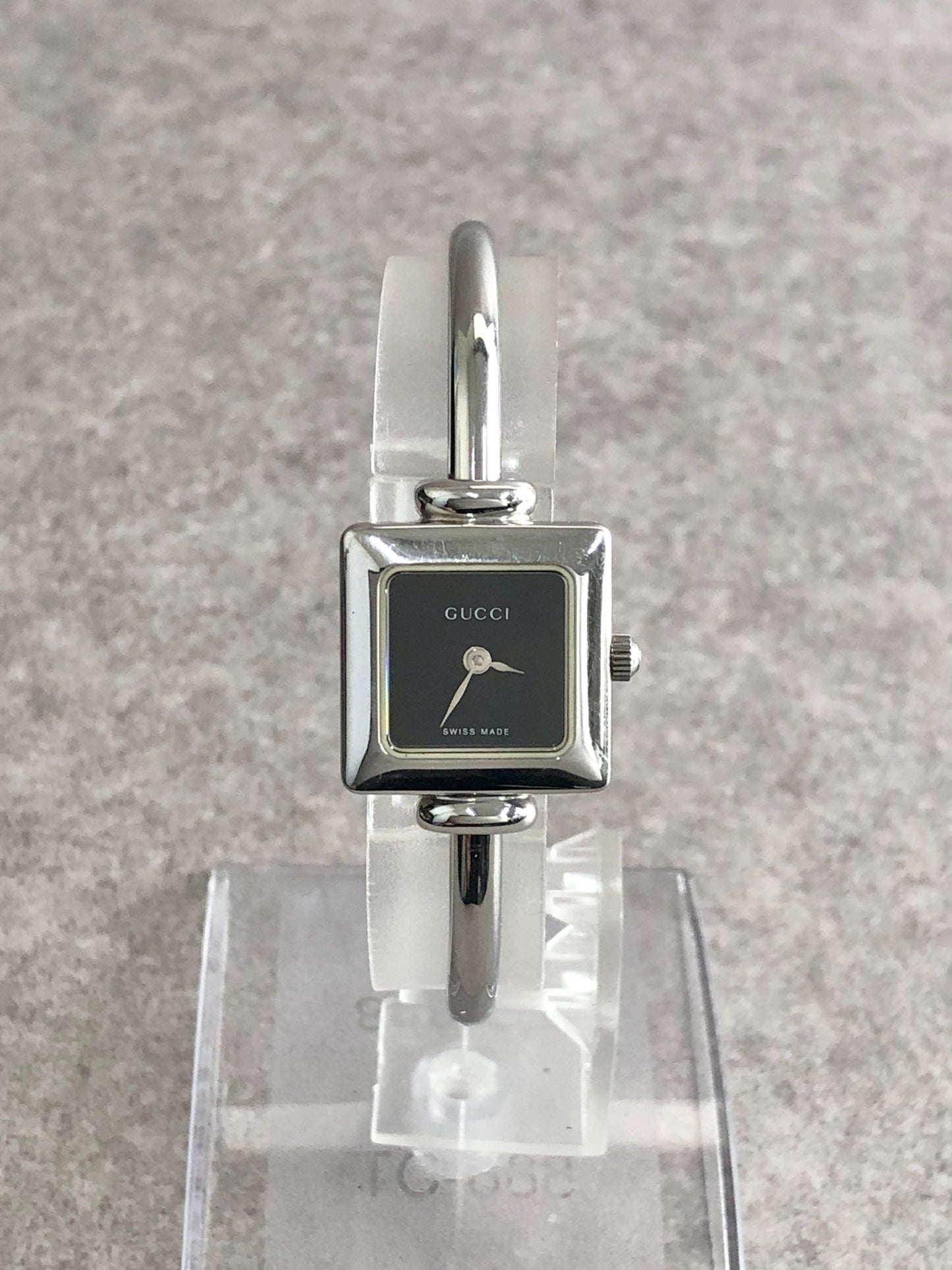 GUCCI Quartz Watch Silver 1900L Vintage 7s3xa3