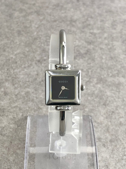 GUCCI Quartz Watch Silver 1900L Vintage 7s3xa3