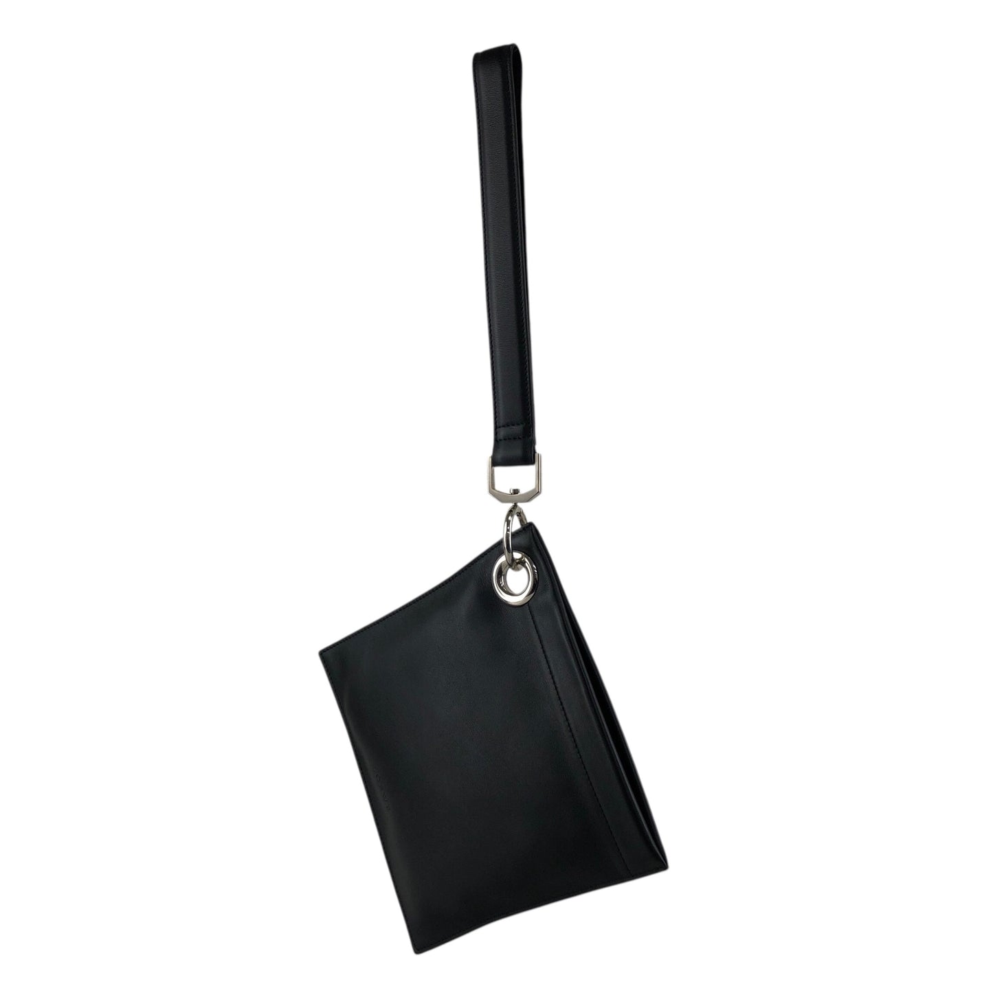 LOEWE Logo Embossed Pouch Black Vintage 2w2ru5