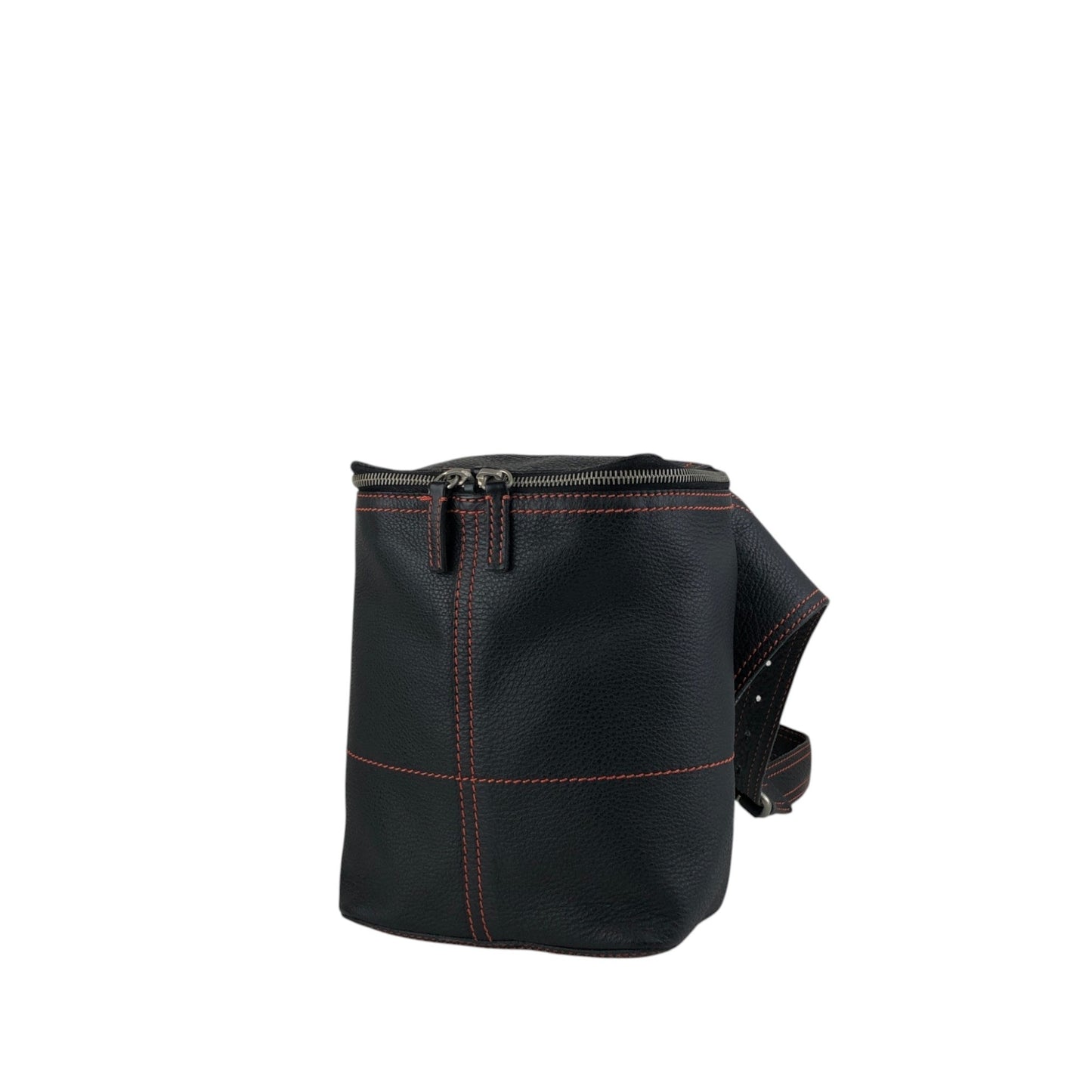 PRADA Stitch Shoulder bag Sling bag Black Vintage wg4cn6