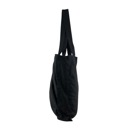 PRADA Tessuto Triangle Logo Totebag Black Vintage fzec6b