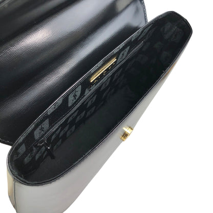 Yves Saint Laurent Top Handle Handbag Black Vintage fhj5dh
