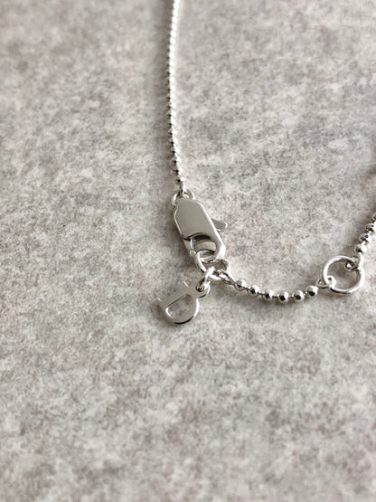 Christian Dior Logo Motif Necklace Silver Vintage dhizmp