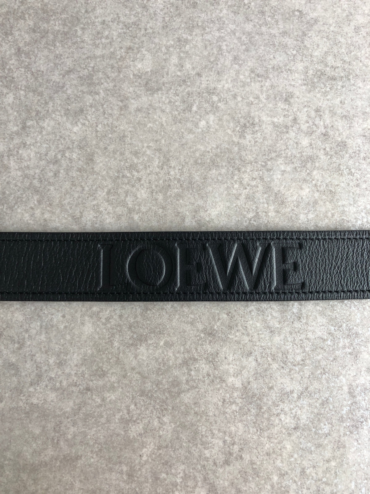 LOEWE Anagram Belt Black Vintage mfjw67
