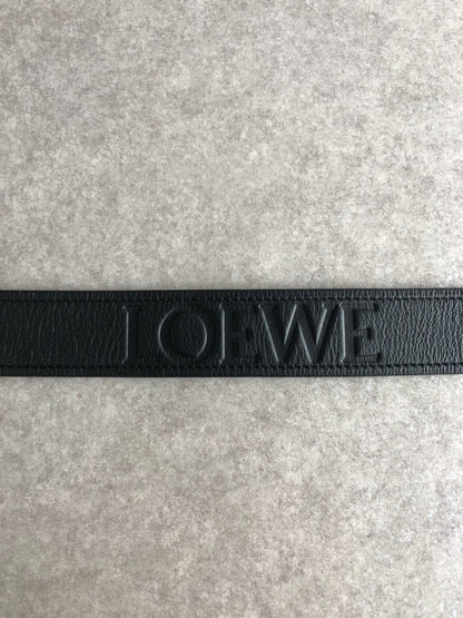 LOEWE Anagram Belt Black Vintage mfjw67