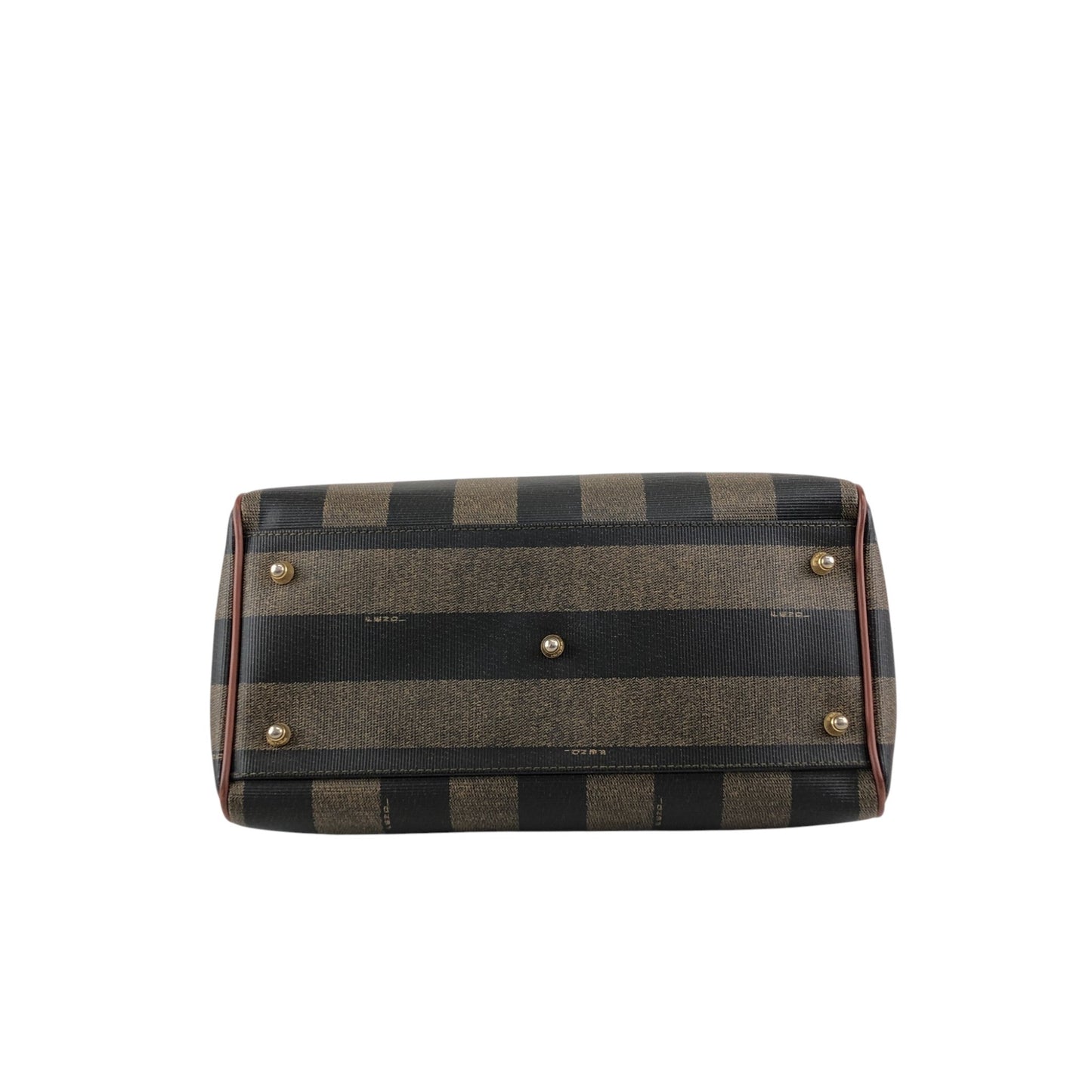 FENDI Pecan Two-way Handbag Shoulder bag Brown Vintage pxf38p