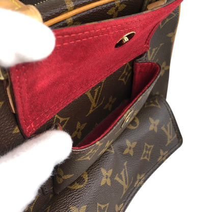 LOUIS VUITTON Monogram Handbag Brown M51161 Vintage vzg5g4