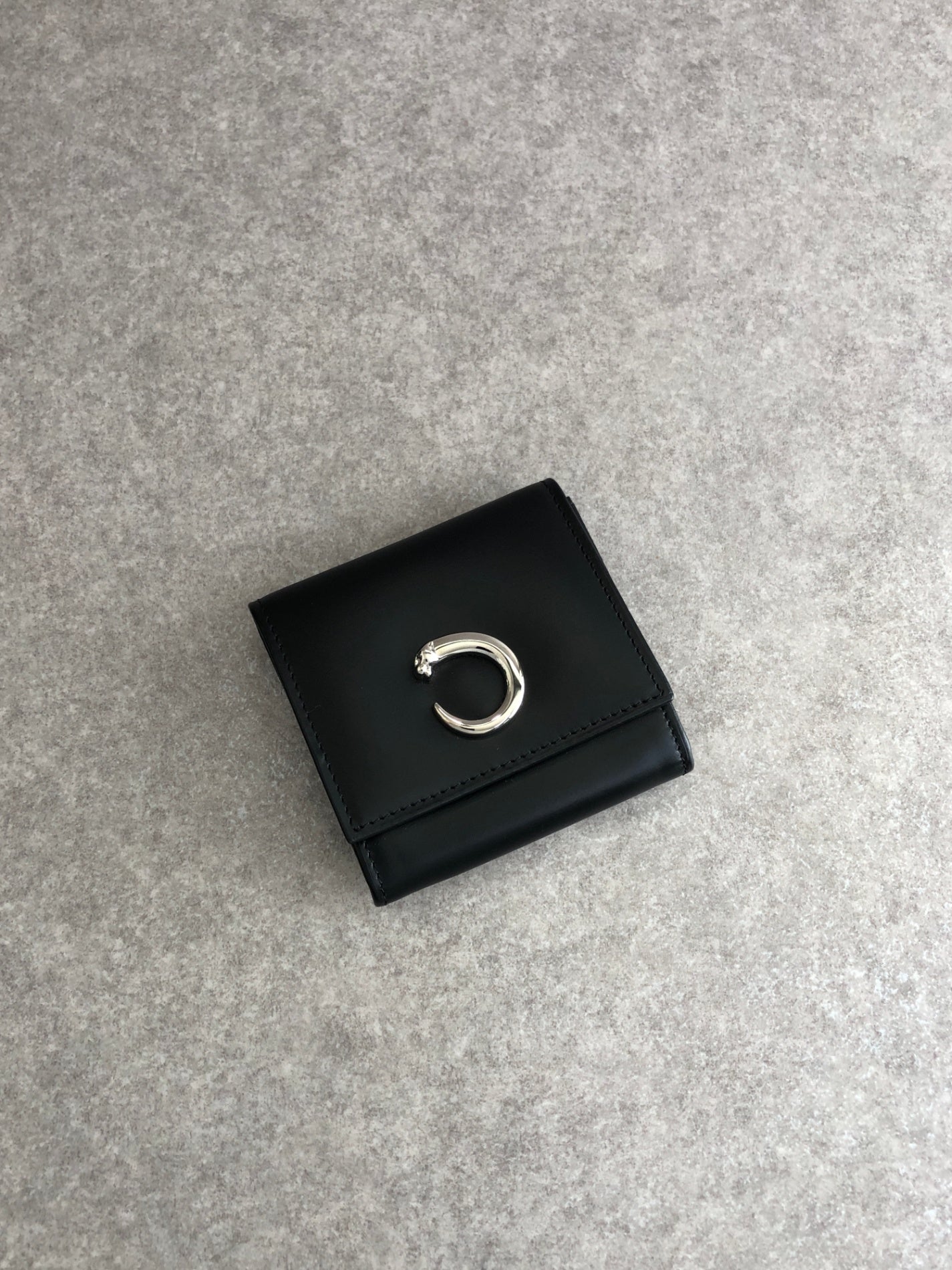 Cartier Coin Purse Black Vintage ezjpvn