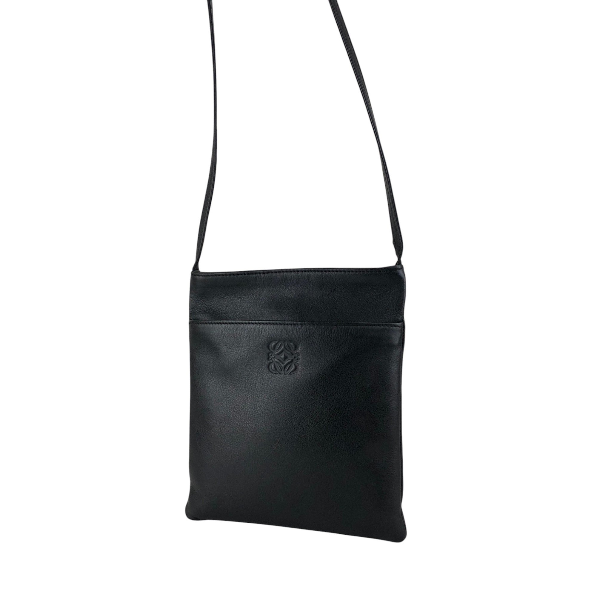 LOEWE Anagram Small Shoulder bag Black Vintage mhm7g5