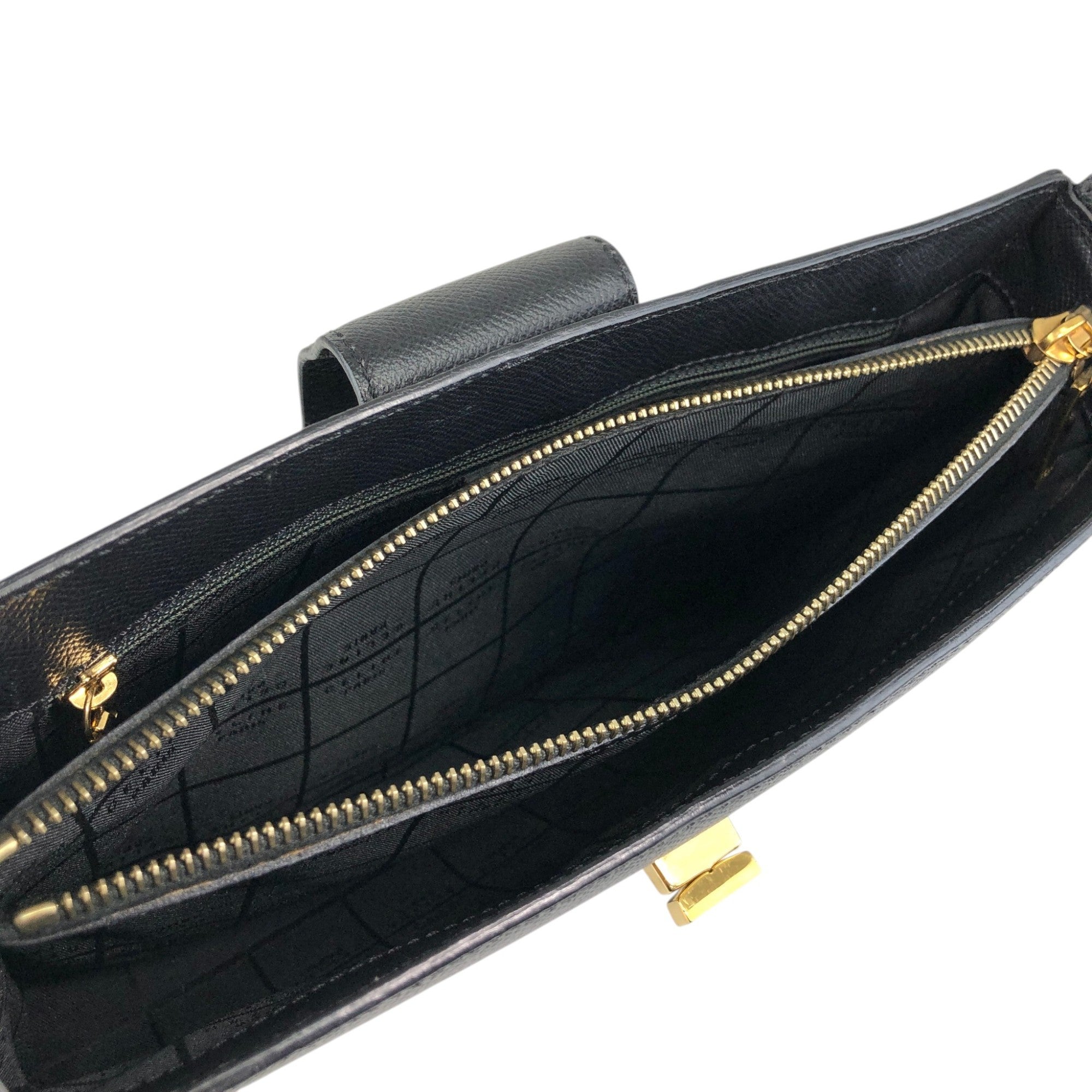 CELINE Turn Lock Shoulder bag Black Vintage 7mkcub – VintageShop solo