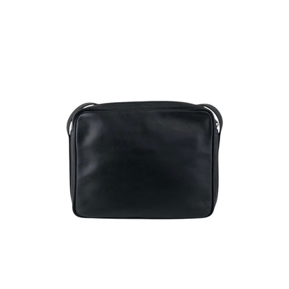 LOEWE Anagram Crossbody Shoulder bag Black Vintage bftpuc