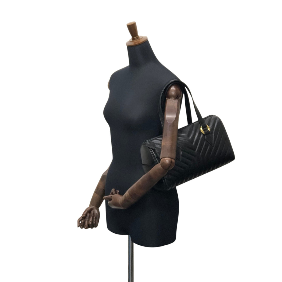 Yves Saint Laurent Handbag Black Vintage vp6k4v