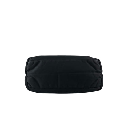 PRADA Tessuto Triangle Logo Totebag Black Vintage dmp62y