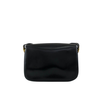 CELINE Horse Carriage Shoulder bag Black Vintage gec7v4