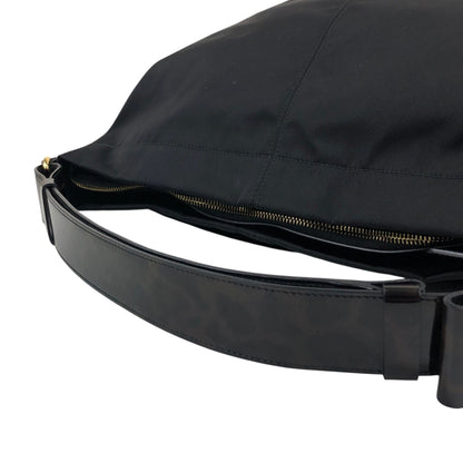 Salvatore Ferragamo Vala Ribbon Shoulder bag Black Vintage xwnsuw