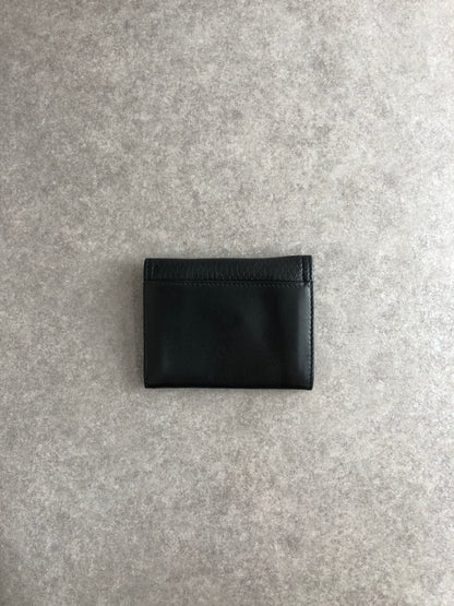Christian Dior Logo Motif Coin Purse Black Vintage dzteww