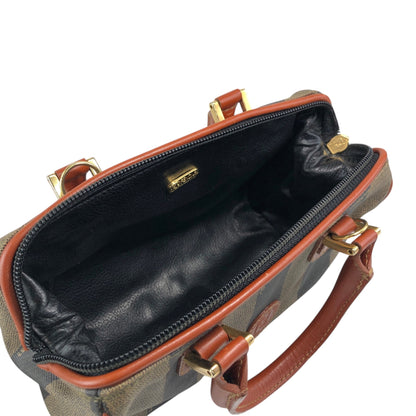 FENDI Pecan Two-way Small Boston bag Shoulder bag Brown Vintage xg8eaz