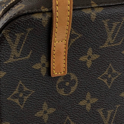 LOUIS VUITTON Monogram Two-way Handbag Shoulder bag Brown M47500 Vintage 8y7es4
