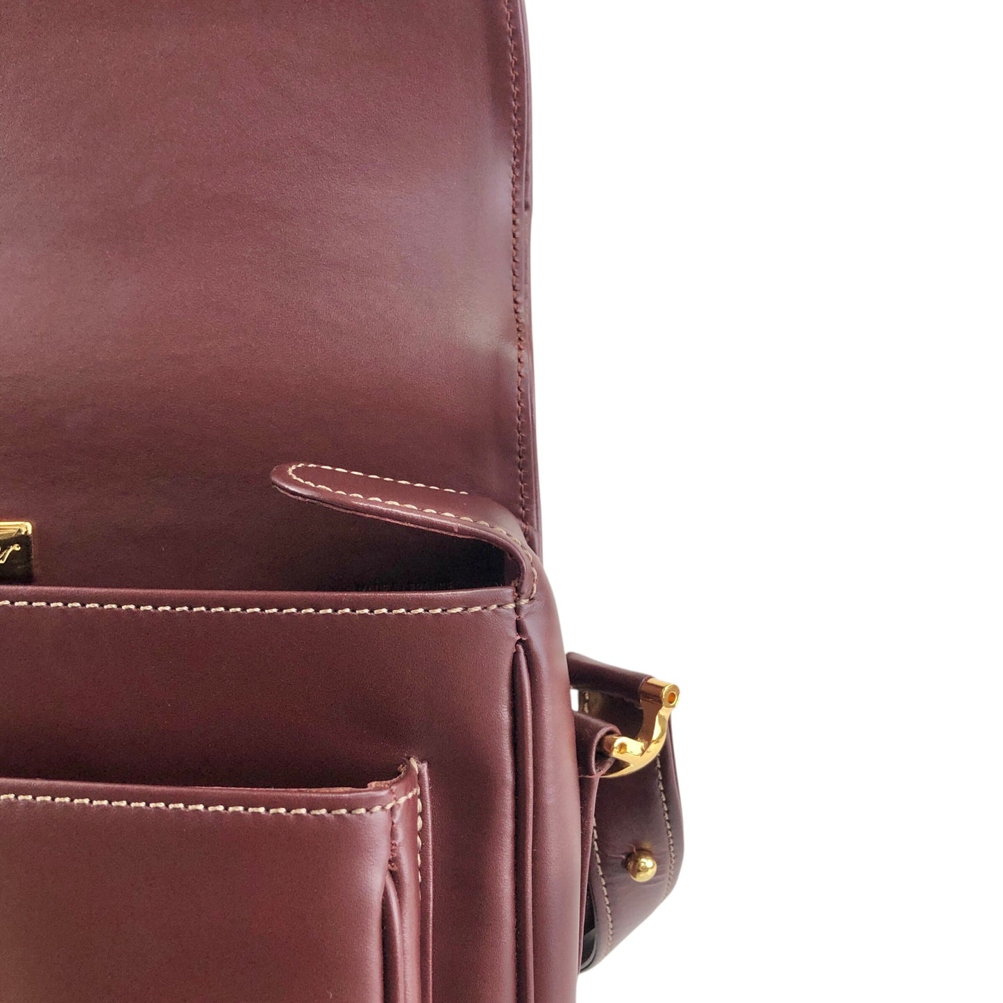 Cartier Shoulder bag Bordeaux Vintage whmhpm