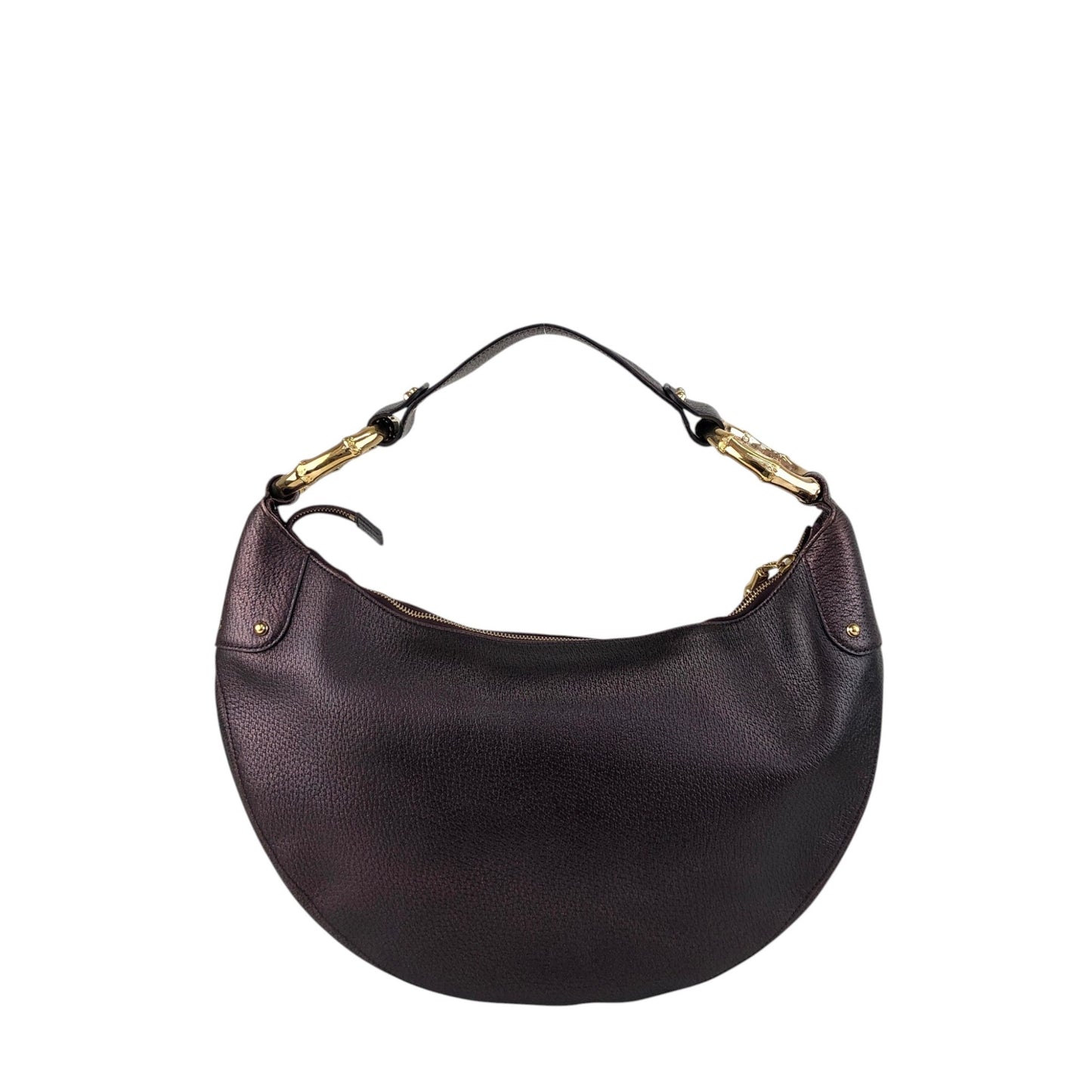 GUCCI Logo Shoulder bag Bordeaux Vintage wjm7n2