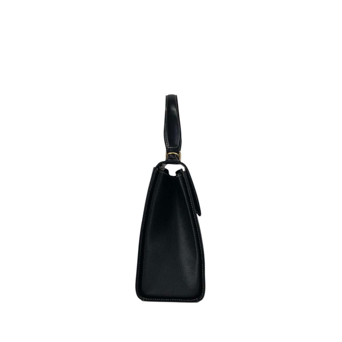 BURBERRY Logo Two-way Handbag Shoulder bag Black Vintage uuyiy5