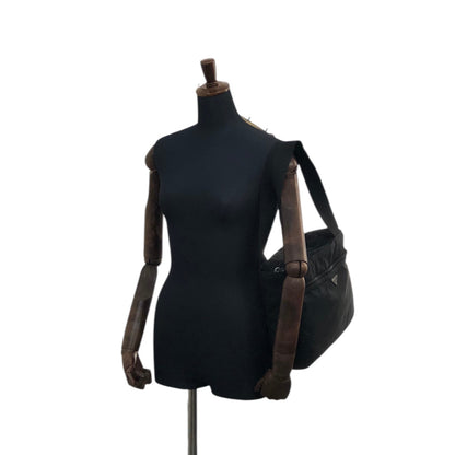 PRADA Tessuto Triangle Logo Totebag Black Vintage 4gi7mv