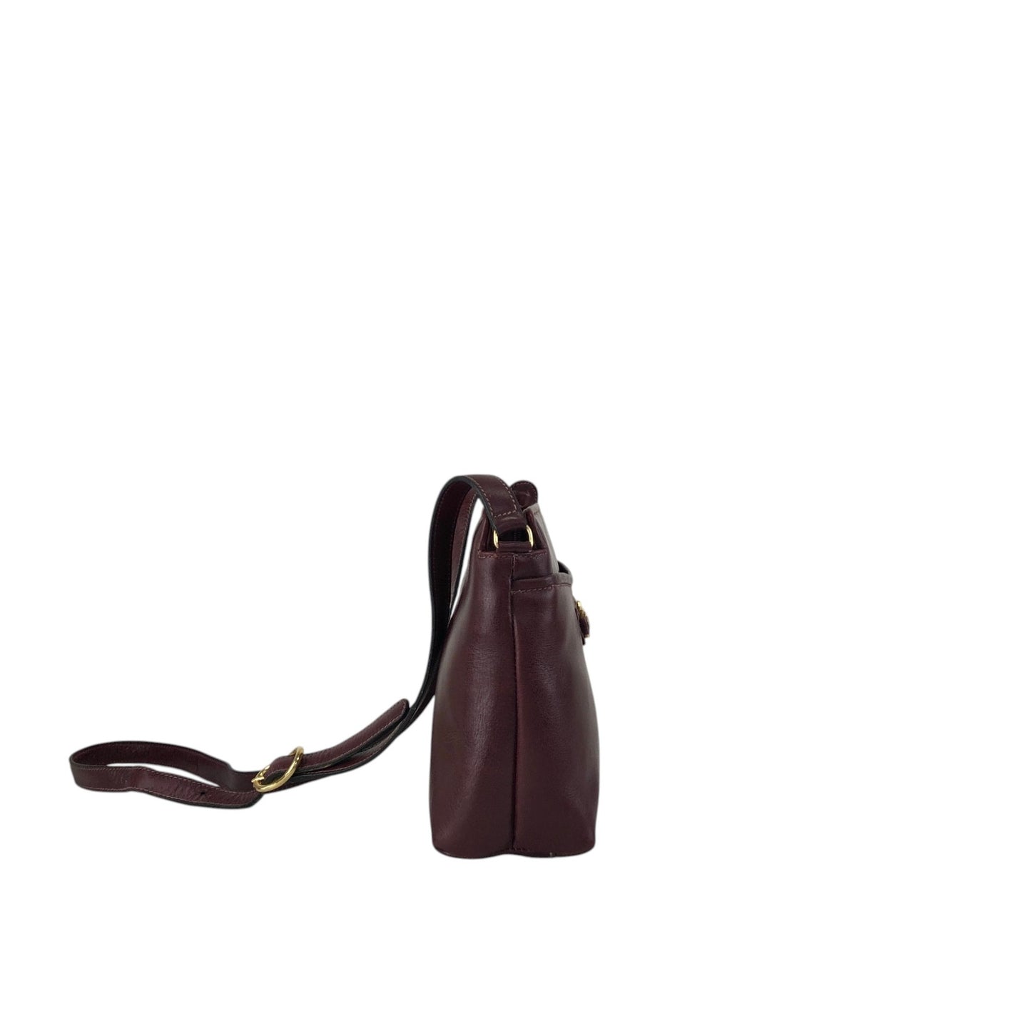 CELINE Triomphe Shoulder bag Bordeaux Vintage a62ugb