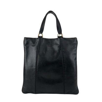LOEWE Anagram Handbag Totebag Black Vintage wh5jjz