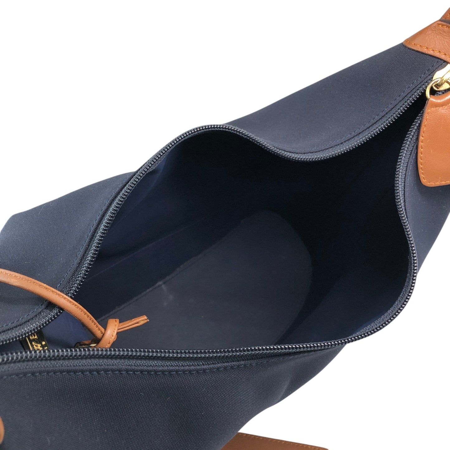 LOEWE Anagram Shoulder bag Navy×Brown Vintage 2ru4te