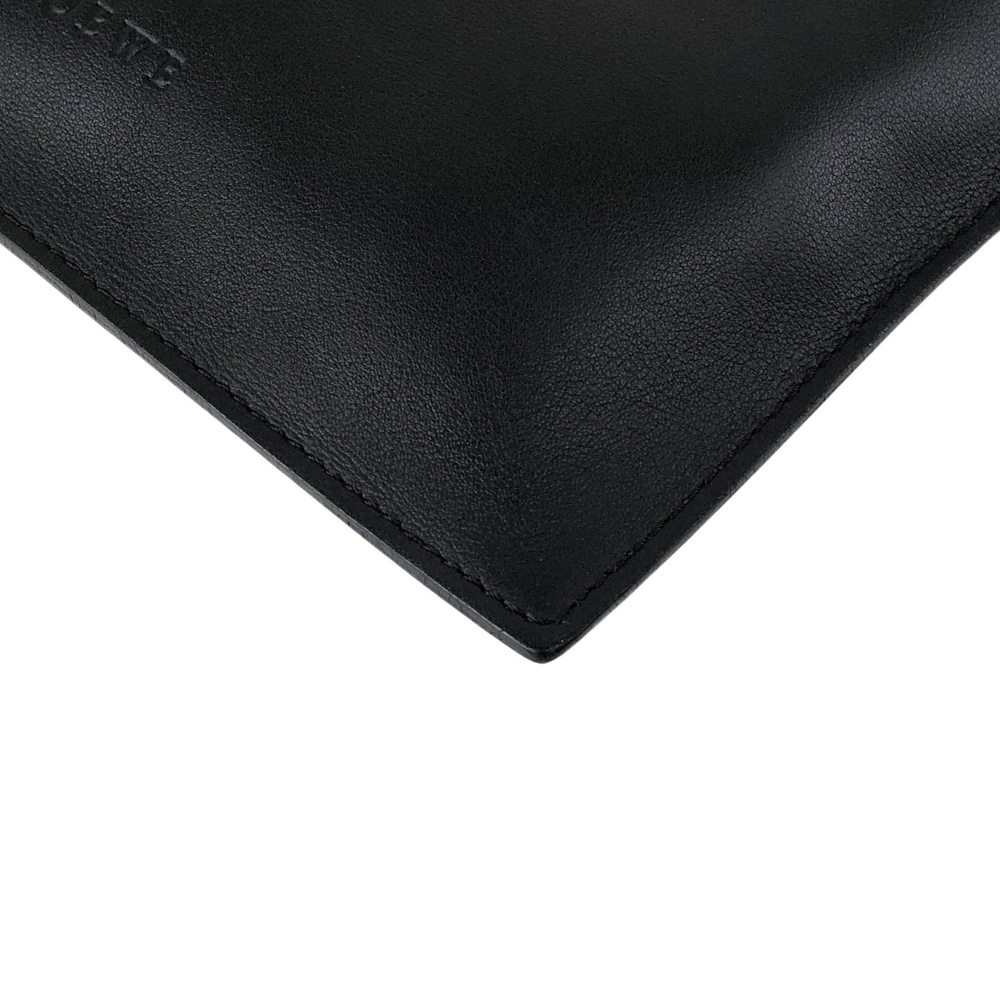 LOEWE Logo Embossed Pouch Black Vintage 2w2ru5